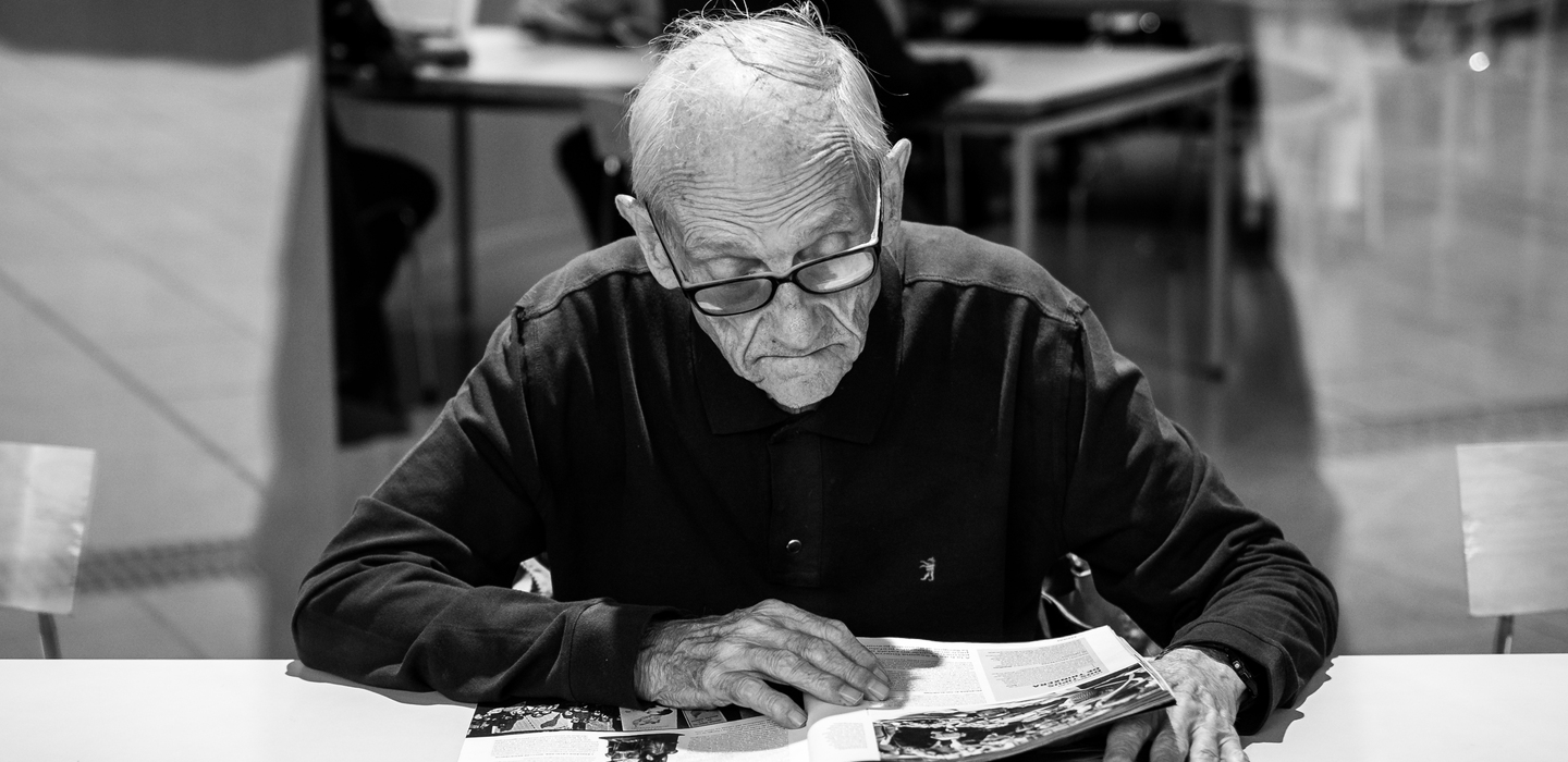 Man Reading